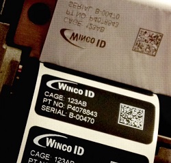 White Datamatrix Codes for MIL-STD-130 UID Labeling – Labeling News