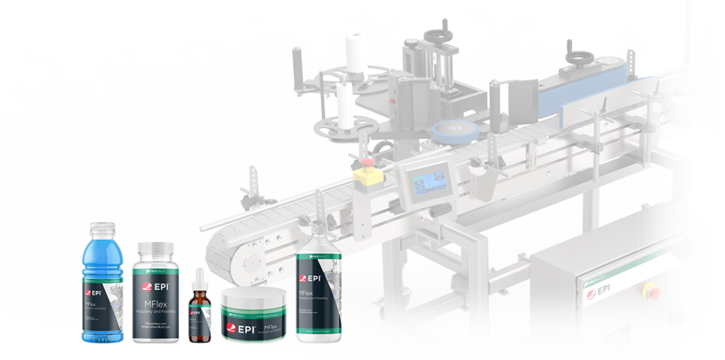 Pressure Sensitive Labeler for Round Containers 