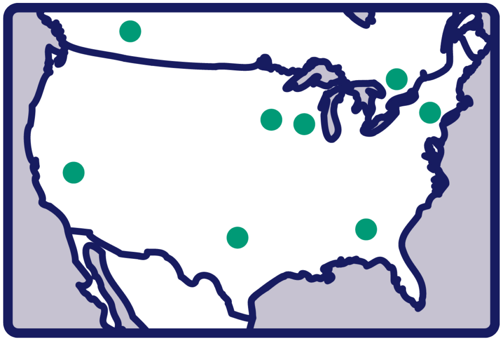 label facility map